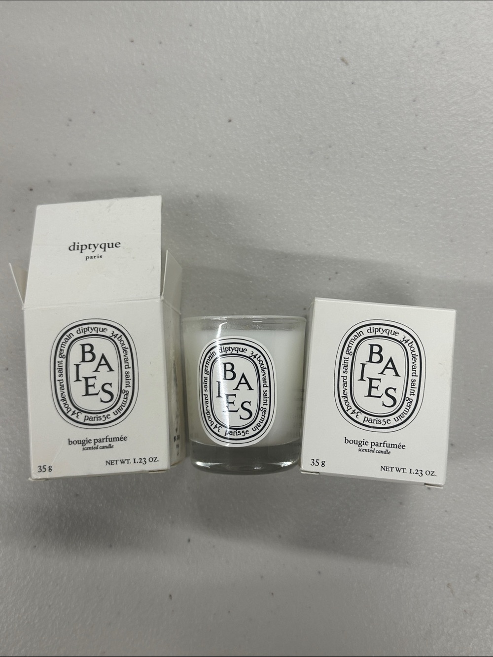 diptyque Baies Candle duo 35g each set of 2
